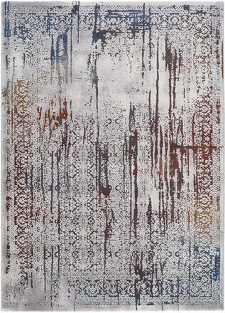 Atticgo Alfombra vintage gris/azul/caldera 160x230 cm