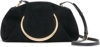 Dolce Vita Channing Suede Pleated O-Ring Bag