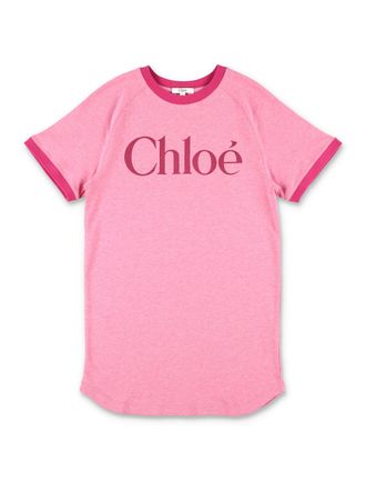 Chlo&eacute; Jurken Fuchsia