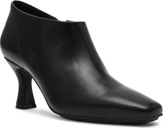 Anne Klein Percy Bootie in Black Smooth at Nordstrom, Size 9.5