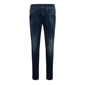 Replay Heren Anbass katoenen slim-fit jeans (Blauw)