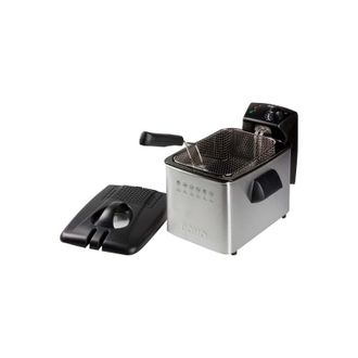Domo Do465fr Freidora El&eacute;ctrica Semi-profesional - Acero Inoxidable