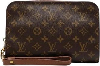 Louis Vuitton Pre-owned Clutches, female, Brown, Size: ONE SIZE Pre-owned The Orsay Clutch