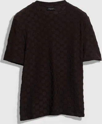 Gucci GG Stretch Jersey T-shirt, Size XXXL, Black, Ready-to-wear
