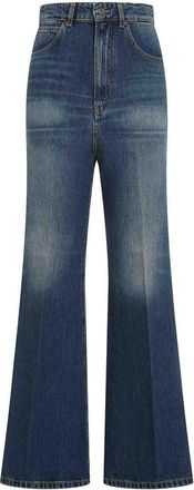 Victoria Beckham Wide Leg Kick Jeans