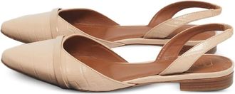 Malone Souliers Pumps con cinturino posteriore Marion x Roy Luwolt - Toni neutri