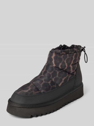 Tamaris Tamaris Boots mit Animal Print in Black, Gr&ouml;&szlig;e 41