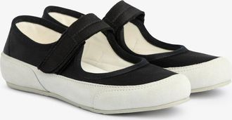 Pedro Garcia Black satin mary jane sneaker white | Polonia | AW25