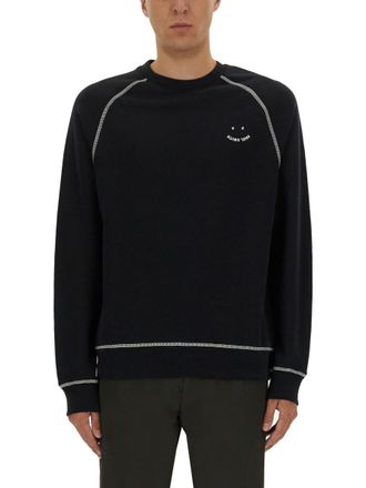 Paul Smith Sweatshirt With Embroidery Ps Happy