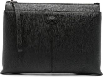 Tod's Document Holder Medium Leather Pouch Bags