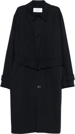 Lardini Belt Buttoned Coat