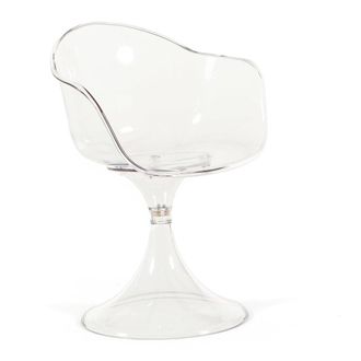 Siediti Fuori e Dentro Set de 2 sillas en policarbonato transparente