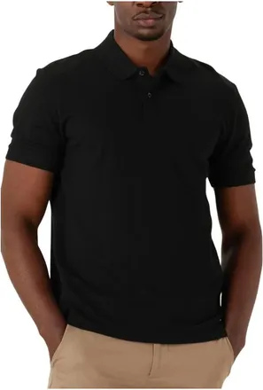 HUGO BOSS Tops, Heren, Zwart, S, Katoen, Pallas Polo
