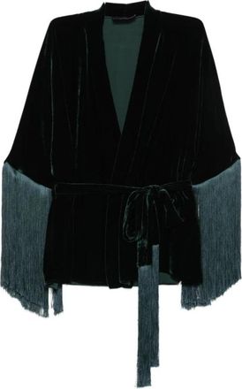 Antonelli Kimonos - Dames - Kimonos - Groen - S - Overhemden