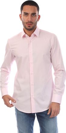 HUGO BOSS Heren Boss H-Hank-S-Kent-C1-232 overhemd in Roze