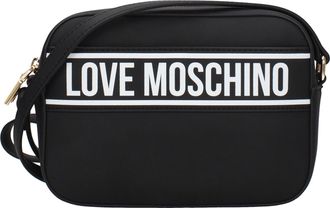 Love Moschino Borse a Tracolla Donna Poliuretano Nero