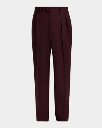 Dolce & Gabbana Men & apos;s Wool Gabardina Lana Pants