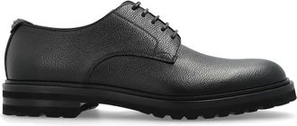 Dolce & Gabbana Derby in pelle pieno fiore - Nero