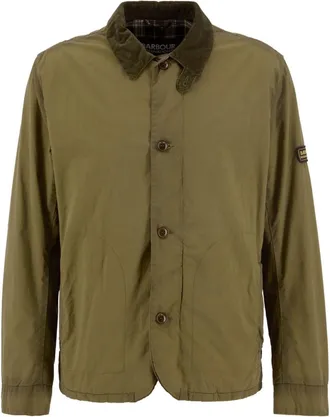 Barbour Green Shirt Collar Jacket