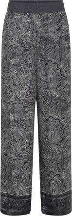 Gustav Wide Broeken - Dames - Wijde Broeken - Zwart - XL - Broeken