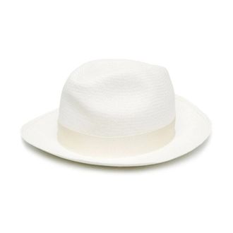 Borsalino Hats, female, Beige, Size: S Borsalino Hats Cream