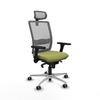 Piqueras y Crespo Silla De Oficina Piqueras Y Crespo Haches Gris Malla