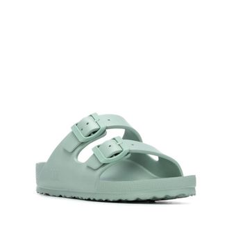 Xti Womens Footbed Rubber Double Strap Sandals