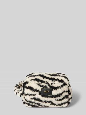 Wouf Kosmetiktasche mit Animal-Print Modell Arctic in Black, Gr&ouml;&szlig;e 1