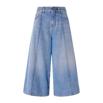 Pinko Burkina Bermuda - Dames - Denim shorts - Blauw - W25 - Denim - Korte Broeken
