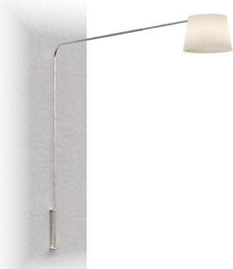 Top-Light Piantana parete arco moderna top light corner 1189 b7 e27 led metallo lampada parete braccio cono, paralume bianco