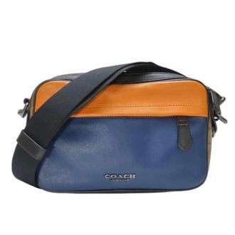 Coach Pre-owned borse di pelle a tracolla - - Pre-owned - Uomo - Blu - ONE SIZE