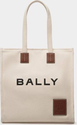 Bally Akelei Canvas Tote Bag