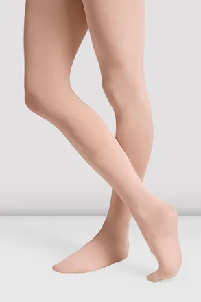 Bloch BLOCH Ladies Footed Tights, Salmon