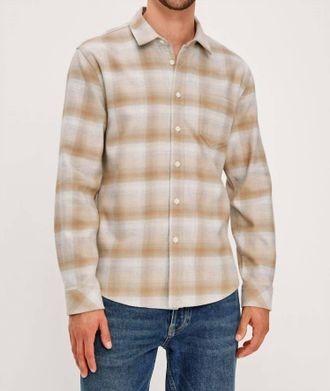 Rails Forrest Flannel Shirt In Twany Heather Sunrise