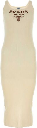Prada Ivory Silk Dress