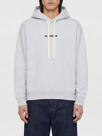 Jil Sander Felpa con cappuccio in cotone