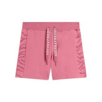 Freddy Pantaloni Shorts con Motivo Grafico e Logo FREDDY