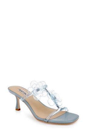 Badgley Mischka Xyra T-Strap Sandal in Ice at Nordstrom, Size 5.5