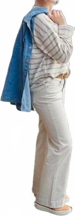 Tribal Fly Front 5 Pocket Pant In Canvas