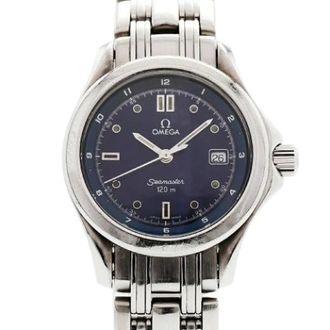 Omega Pre-owned Orologio Vintage 2571.80 - - Pre-owned - Donna - Blu - ONE SIZE