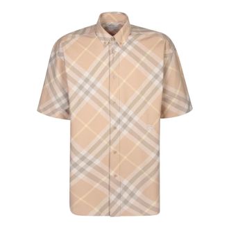 Burberry Hombre, Camisas, Beige, Talla: M