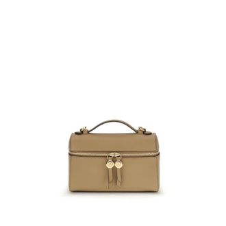 Tory Burch Romy Slim Top Handle Bag Beige