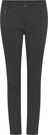 C.Ro Dames, Broeken, Zwart, Maat: 3XL