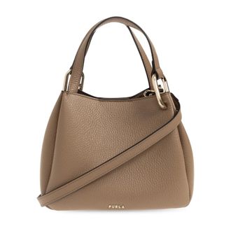 Furla Tassen, Dames, Bruin, ONE Size, Leer, Nuvola Mini Bag