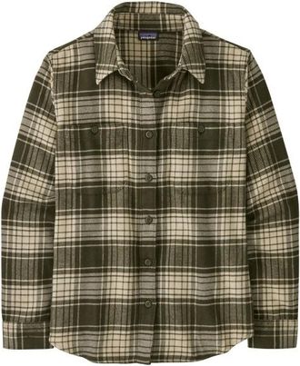 Patagonia Fjord Flannel Shirt Hemd für Damen | oliv