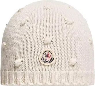 Moncler Beanies - unisex - Hoeden - Beige - 2XS - Accessoires