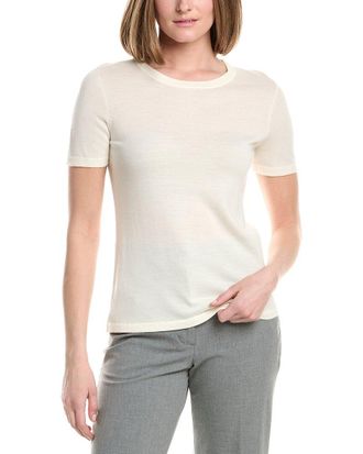 Anne Klein Luxe Washable Merino Wool T-Shirt