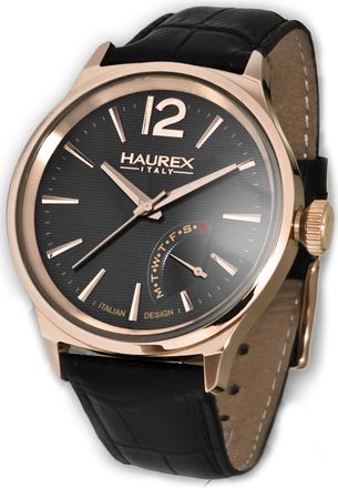 Haurex Mens Grand Class Grey Watch - Black - One Size