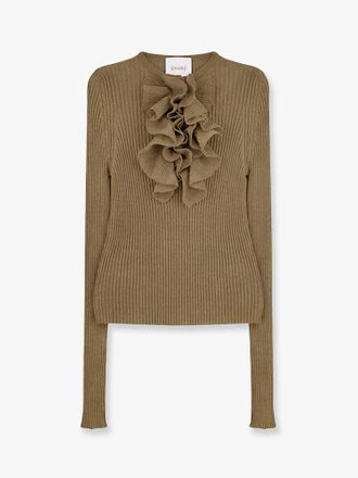 Nude Maglia in misto cotone a costine - NUDE - gender_Woman