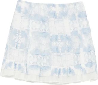 Ermanno Scervino Dames, Rokken, Blauw, Maat: 2XS